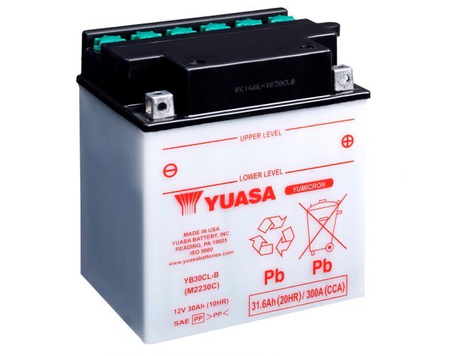 Yuasa YIX30L-BS Battarí